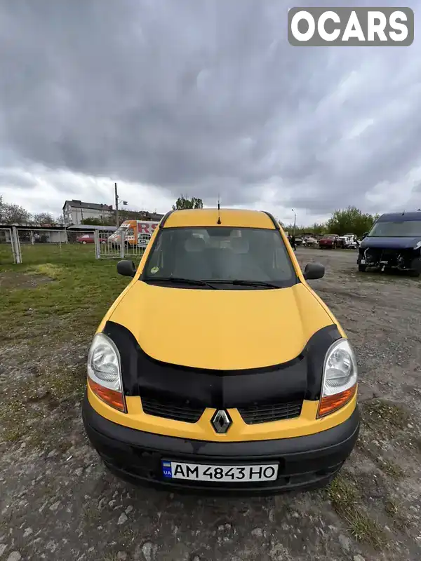 Мінівен Renault Kangoo 2004 1.5 л. Ручна / Механіка обл. Житомирська, Бердичів - Фото 1/5