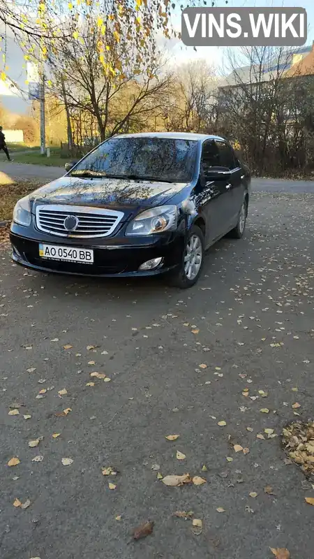 Седан Geely SL 2011 1.8 л. Ручная / Механика обл. Закарпатская, Ужгород - Фото 1/21