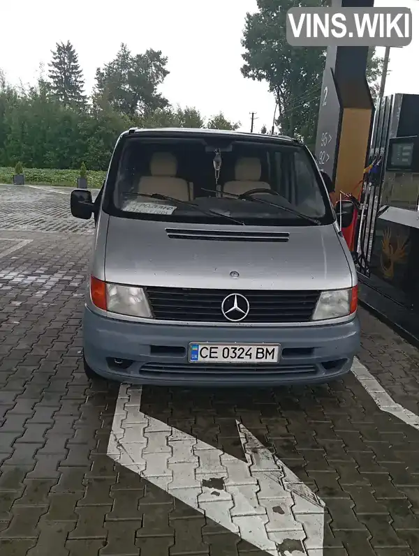 Мінівен Mercedes-Benz Vito 1999 2.3 л. Ручна / Механіка обл. Чернівецька, location.city.berehomet - Фото 1/11