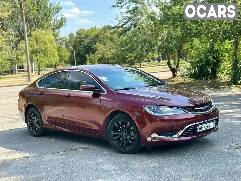 Седан Chrysler 200 2015 2.4 л. Автомат обл. Запорізька, Запоріжжя - Фото 1/13