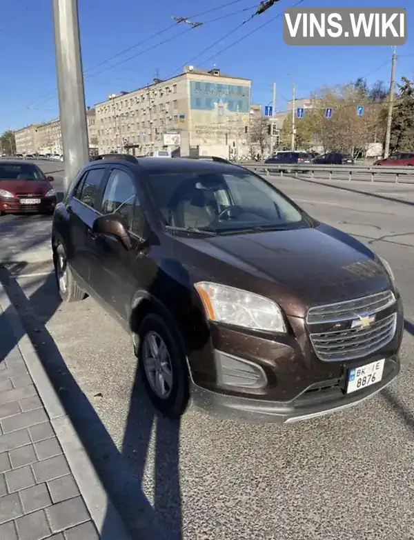 Позашляховик / Кросовер Chevrolet Trax 2015 1.36 л. Автомат обл. Дніпропетровська, Дніпро (Дніпропетровськ) - Фото 1/5