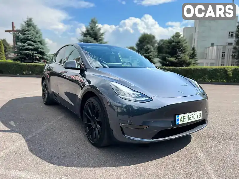 Позашляховик / Кросовер Tesla Model Y 2022 null_content л. обл. Дніпропетровська, Кам'янське (Дніпродзержинськ) - Фото 1/16