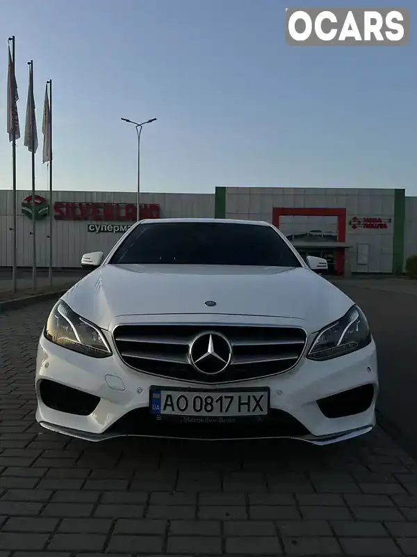 Седан Mercedes-Benz E-Class 2014 2.2 л. обл. Закарпатська, Тячів - Фото 1/21