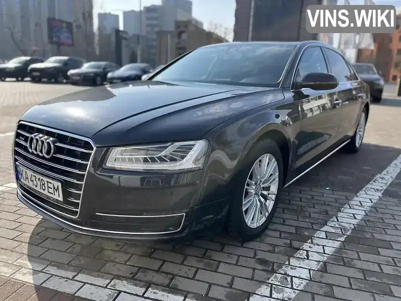 Седан Audi A8 2014 3 л. Автомат обл. Київська, Київ - Фото 1/21