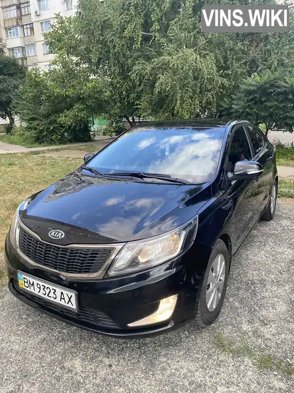 Седан Kia Rio 2012 1.59 л. Ручна / Механіка обл. Сумська, Суми - Фото 1/11