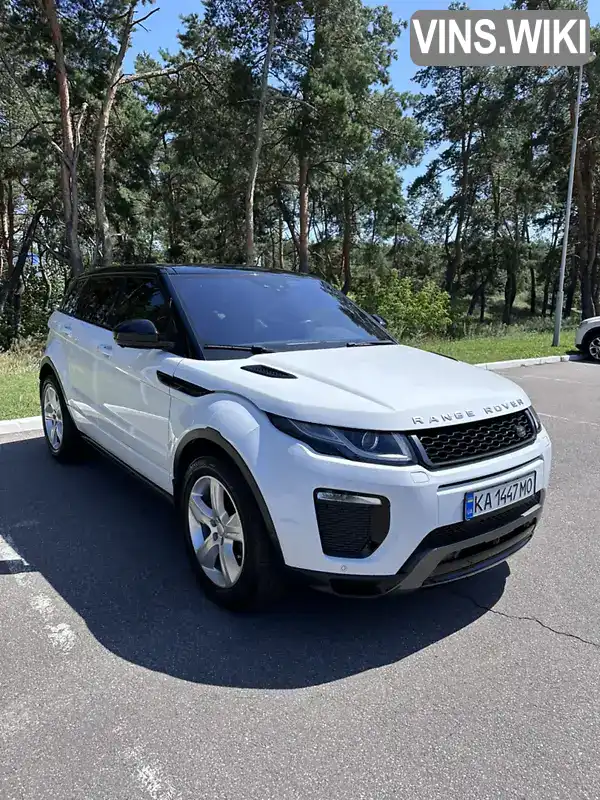 Позашляховик / Кросовер Land Rover Range Rover Evoque 2018 2 л. Автомат обл. Київська, Київ - Фото 1/21