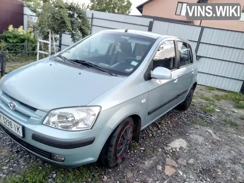 Хетчбек Hyundai Getz 2004 1.09 л. Ручна / Механіка обл. Рівненська, Здолбунів - Фото 1/10