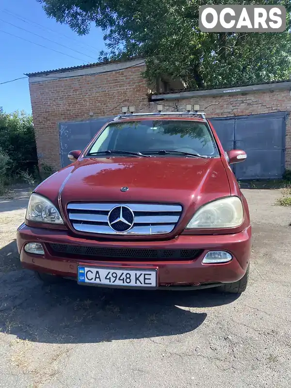 Позашляховик / Кросовер Mercedes-Benz M-Class 2001 2.69 л. Автомат обл. Полтавська, Чорнухи - Фото 1/21