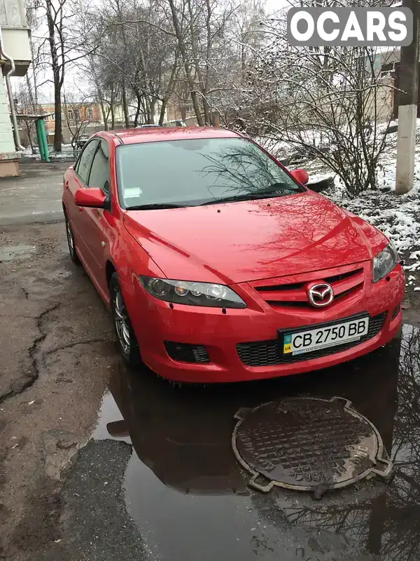 Седан Mazda 6 2007 2.26 л. Ручна / Механіка обл. Чернігівська, Прилуки - Фото 1/9