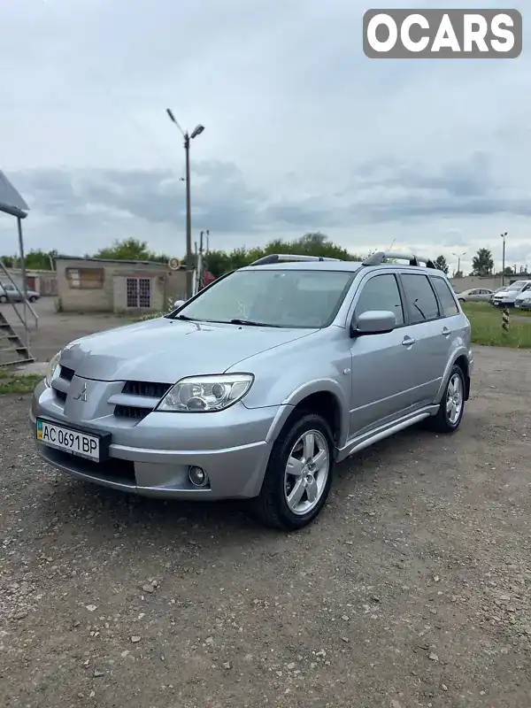 Позашляховик / Кросовер Mitsubishi Outlander 2008 2 л. Ручна / Механіка обл. Волинська, Луцьк - Фото 1/11