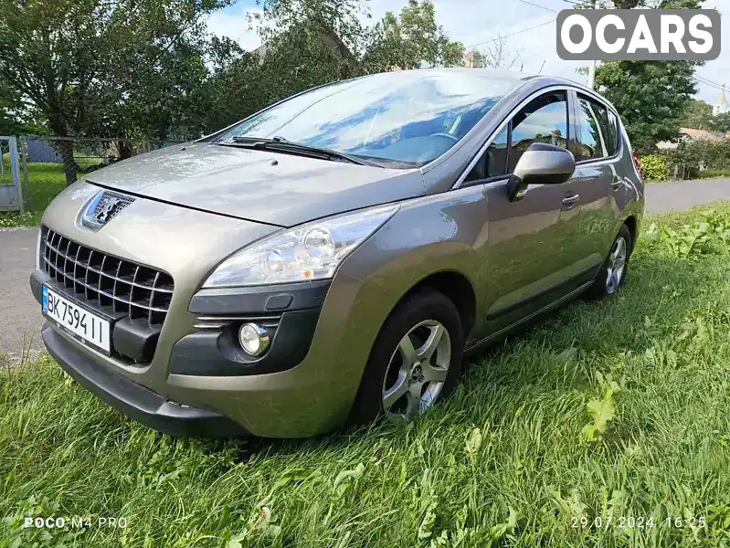 Позашляховик / Кросовер Peugeot 3008 2010 1.56 л. Автомат обл. Рівненська, Здолбунів - Фото 1/21