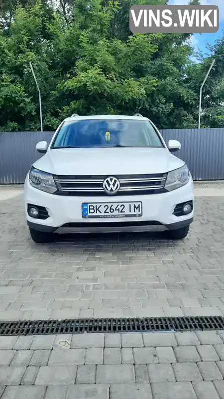 Позашляховик / Кросовер Volkswagen Tiguan 2014 1.98 л. Автомат обл. Рівненська, Рівне - Фото 1/15