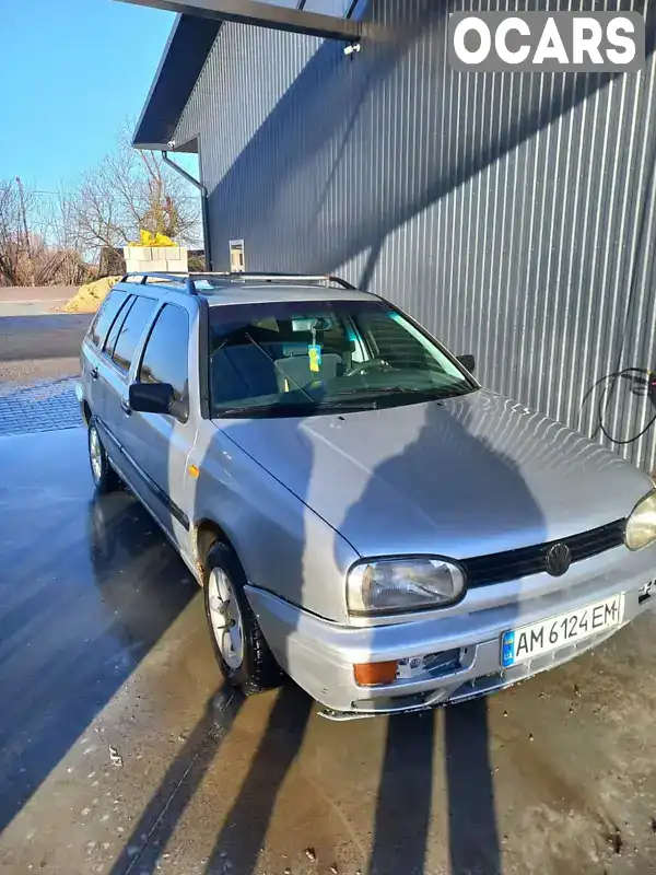 Універсал Volkswagen Golf 1997 1.98 л. Ручна / Механіка обл. Житомирська, Хорошів (Володарськ-Волинський) - Фото 1/5