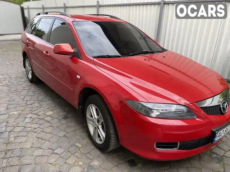 Универсал Mazda 6 2006 2 л. Ручная / Механика обл. Закарпатская, Мукачево - Фото 1/10