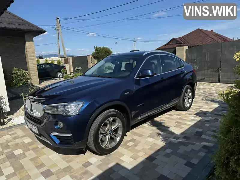 Позашляховик / Кросовер BMW X4 2016 2 л. Типтронік обл. Закарпатська, Ужгород - Фото 1/21