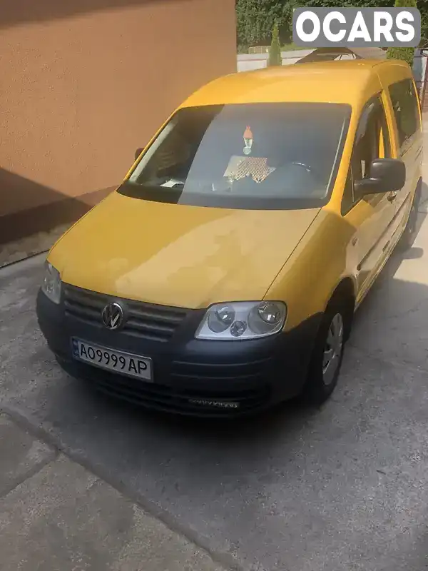 Мінівен Volkswagen Caddy 2004 1.97 л. обл. Закарпатська, Ужгород - Фото 1/11