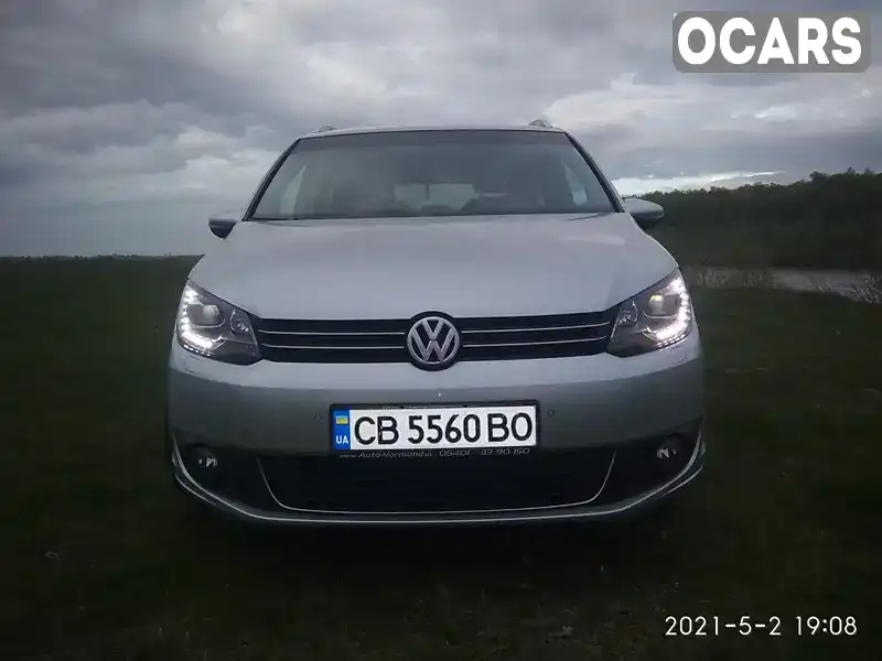 Мінівен Volkswagen Touran 2014 1.6 л. Ручна / Механіка обл. Чернігівська, Чернігів - Фото 1/18