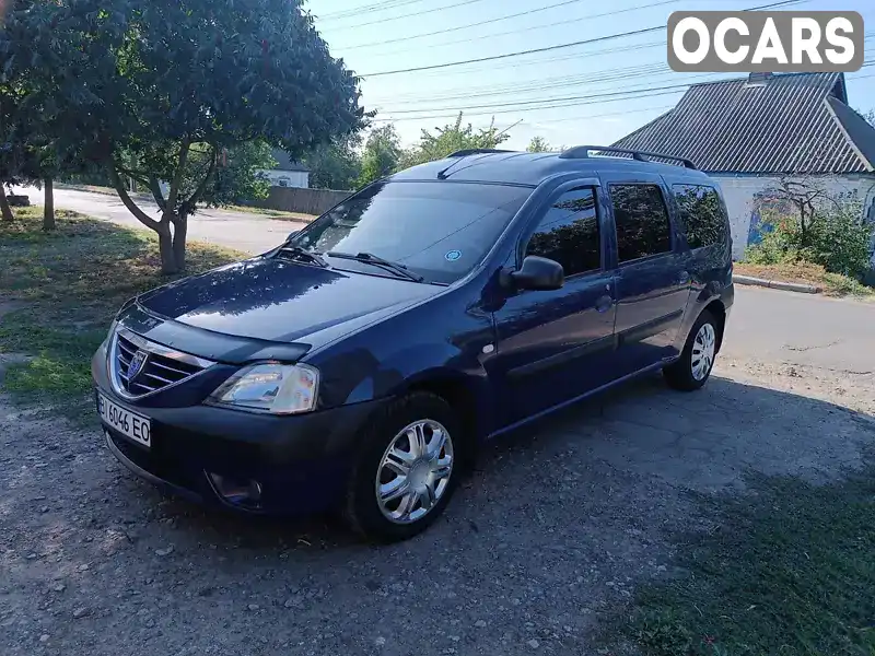 Седан Dacia Logan 2008 1.6 л. Ручна / Механіка обл. Полтавська, Хорол - Фото 1/17