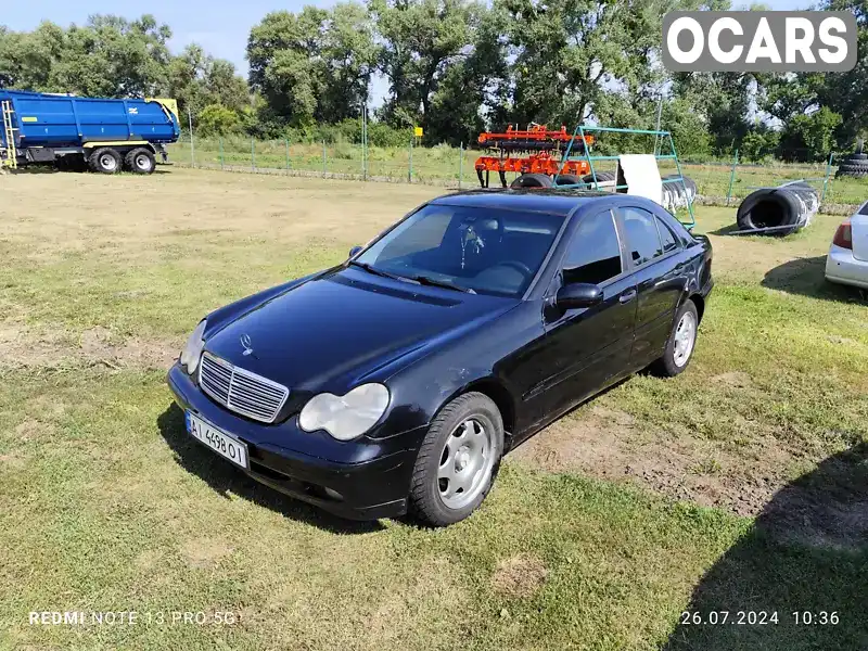 Седан Mercedes-Benz C-Class 2002 2.2 л. Автомат обл. Київська, Переяслав - Фото 1/15