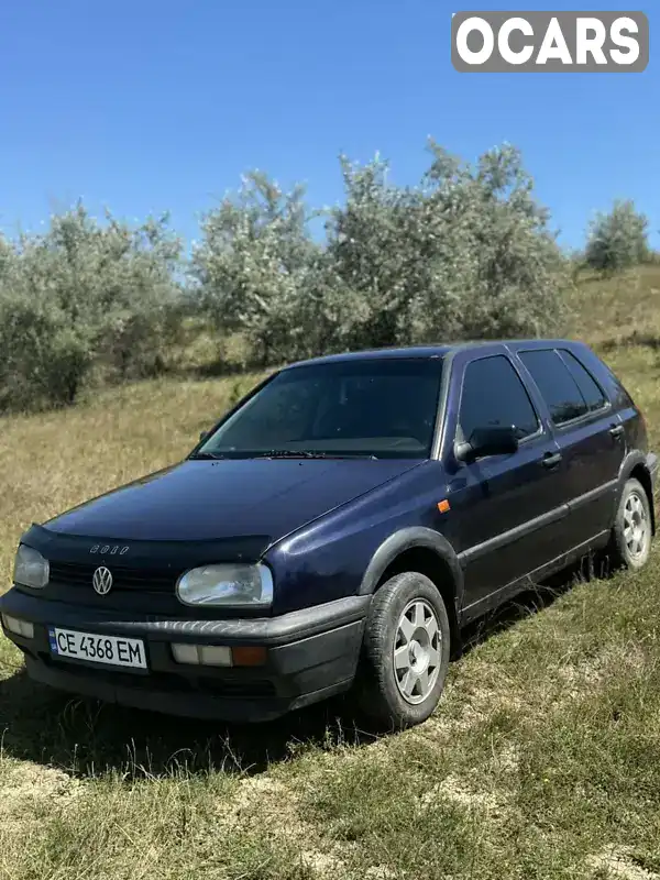 Хетчбек Volkswagen Golf 1995 1.9 л. Ручна / Механіка обл. Чернівецька, Новоселиця - Фото 1/12