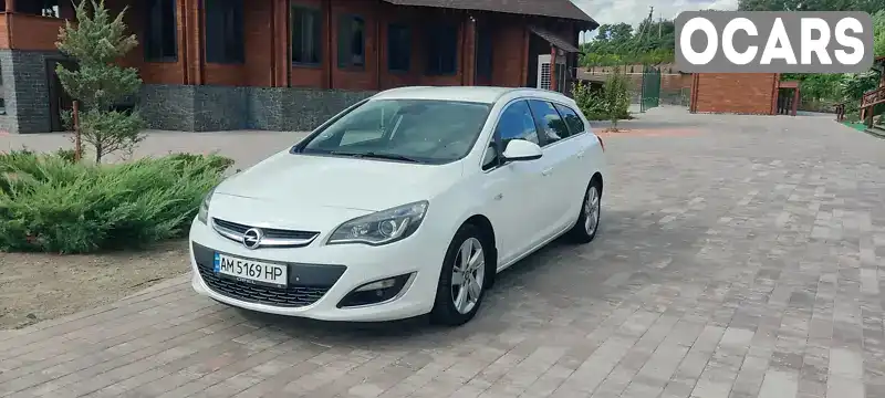 Універсал Opel Astra 2013 1.69 л. Ручна / Механіка обл. Житомирська, Житомир - Фото 1/21