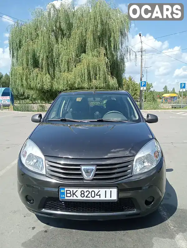 Хетчбек Dacia Sandero 2012 1.15 л. Ручна / Механіка обл. Рівненська, Рівне - Фото 1/14