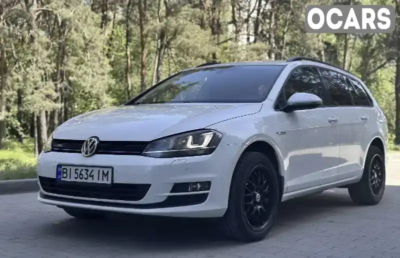 Універсал Volkswagen Golf 2014 1.6 л. Ручна / Механіка обл. Полтавська, Полтава - Фото 1/16