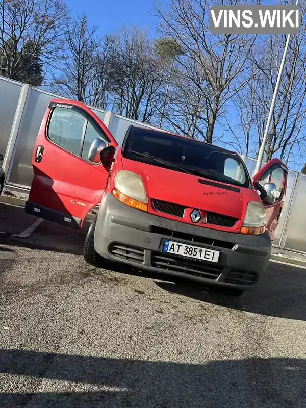 Минивэн Renault Trafic 2002 1.9 л. Ручная / Механика обл. Ивано-Франковская, Долина - Фото 1/21