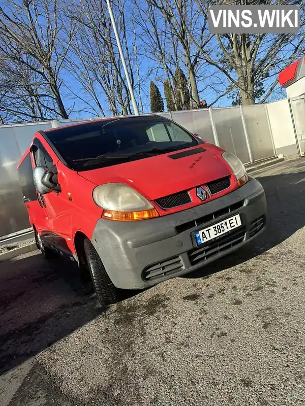 VF1FLABA52V129146 Renault Trafic 2002 Мінівен 1.9 л. Фото 5