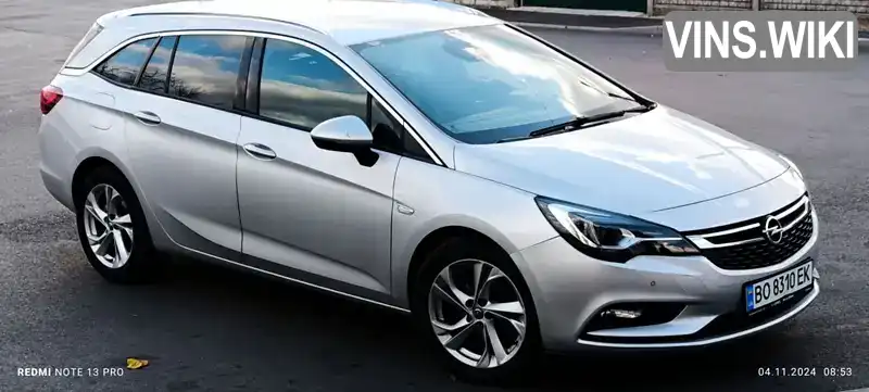 Універсал Opel Astra 2018 1.6 л. Ручна / Механіка обл. Київська, Біла Церква - Фото 1/21