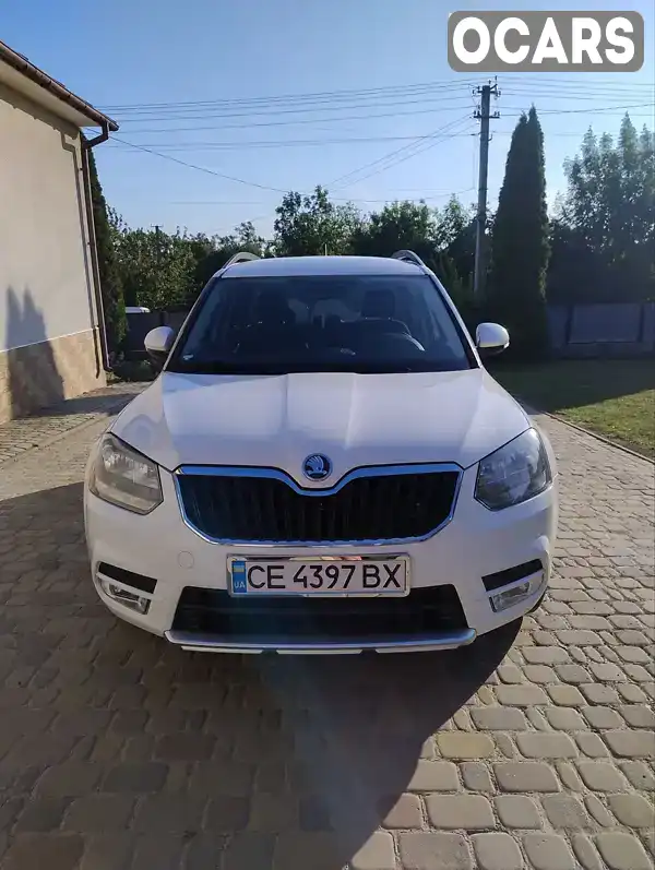 Позашляховик / Кросовер Skoda Yeti 2014 1.97 л. Ручна / Механіка обл. Чернівецька, Сокиряни - Фото 1/13