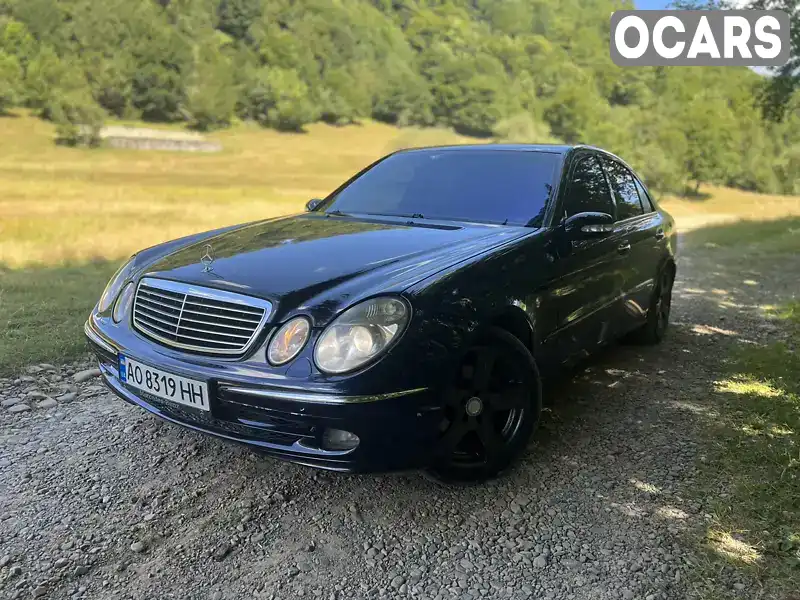 Седан Mercedes-Benz E-Class 2004 2.2 л. Автомат обл. Закарпатська, Міжгір'я - Фото 1/21