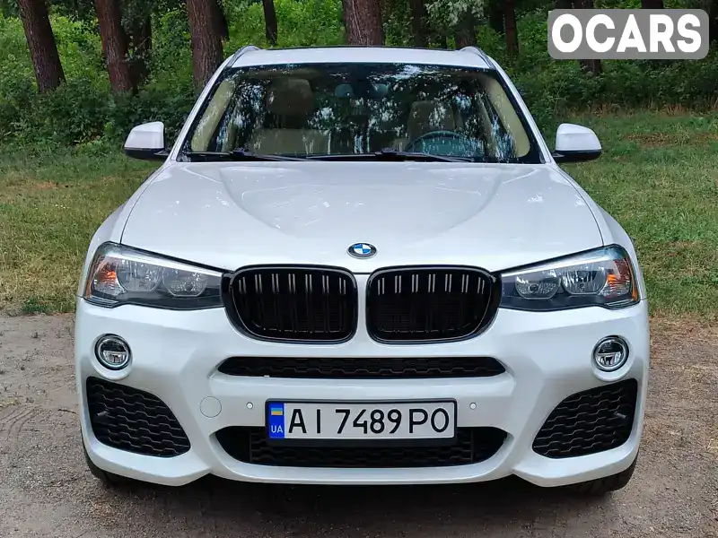 Позашляховик / Кросовер BMW X3 2015 2 л. Автомат обл. Київська, Біла Церква - Фото 1/13