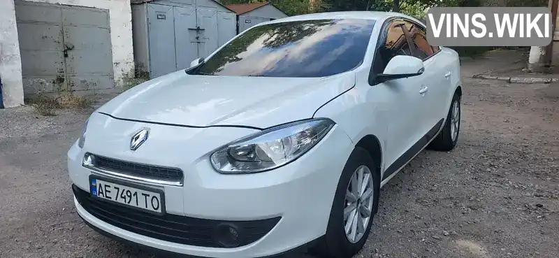 Седан Renault Fluence 2012 1.6 л. Автомат обл. Днепропетровская, Днепр (Днепропетровск) - Фото 1/13