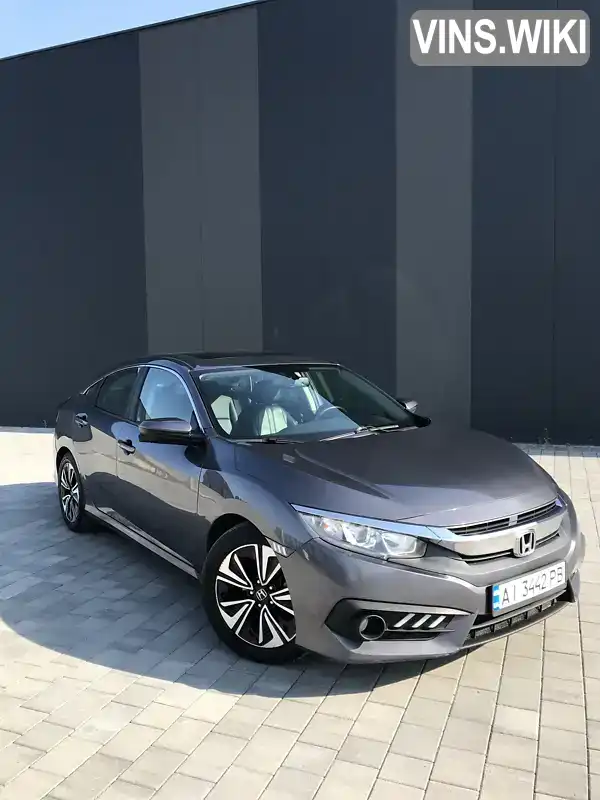 Седан Honda Civic 2016 1.5 л. Варіатор обл. Хмельницька, Хмельницький - Фото 1/21