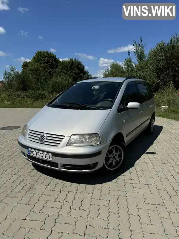 Минивэн Volkswagen Sharan 2001 1.9 л. Ручная / Механика обл. Львовская, Стрый - Фото 1/21