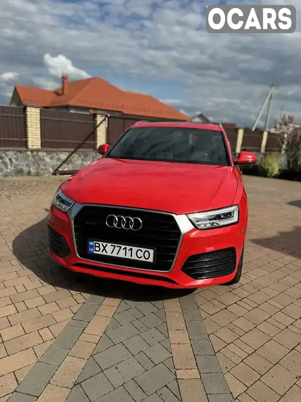 Позашляховик / Кросовер Audi Q3 2015 1.98 л. Робот обл. Хмельницька, Летичів - Фото 1/9