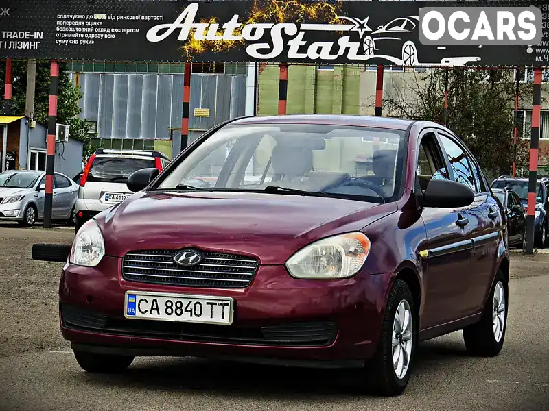 Седан Hyundai Accent 2008 1.4 л. Ручна / Механіка обл. Черкаська, Черкаси - Фото 1/15