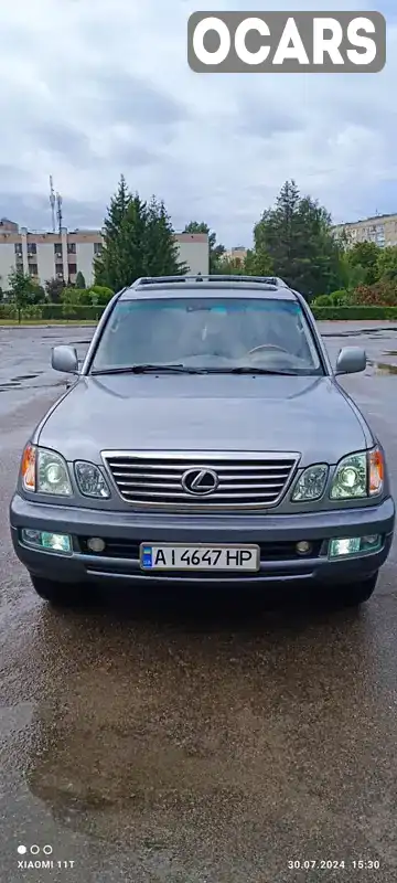 Позашляховик / Кросовер Lexus LX 2004 4.66 л. Автомат обл. Київська, Бровари - Фото 1/21