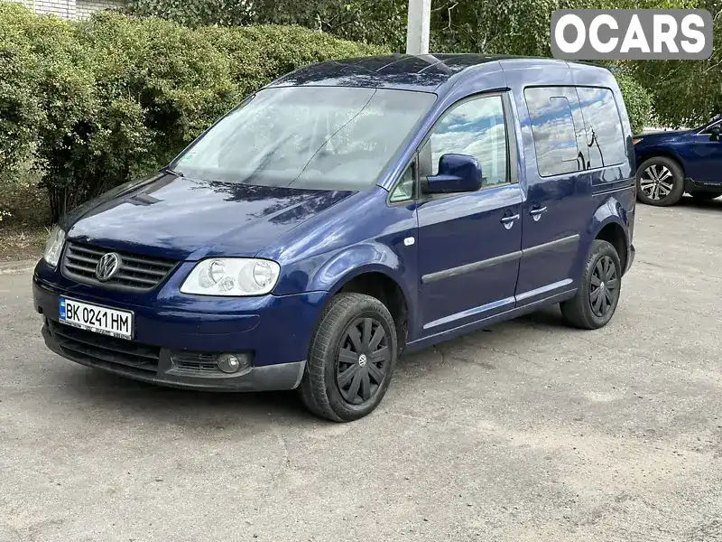 Мінівен Volkswagen Caddy 2006 1.9 л. Ручна / Механіка обл. Запорізька, Запоріжжя - Фото 1/12