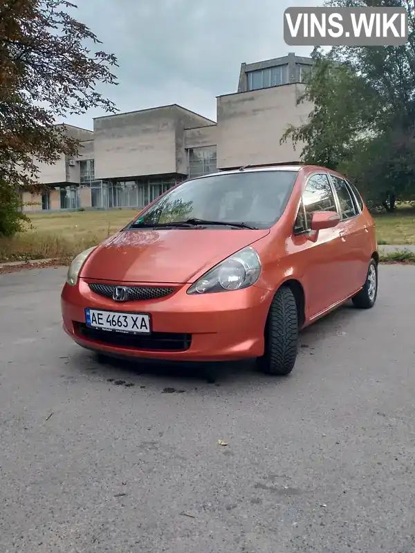 Хэтчбек Honda Jazz 2006 1.34 л. Ручная / Механика обл. Днепропетровская, Желтые Воды - Фото 1/15