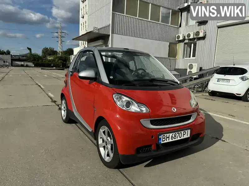 Кабриолет Smart Fortwo 2007 1 л. Робот обл. Одесская, Одесса - Фото 1/15