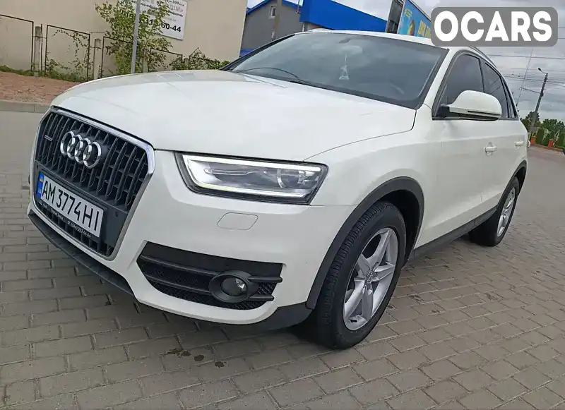 Позашляховик / Кросовер Audi Q3 2012 2 л. Автомат обл. Житомирська, Житомир - Фото 1/21