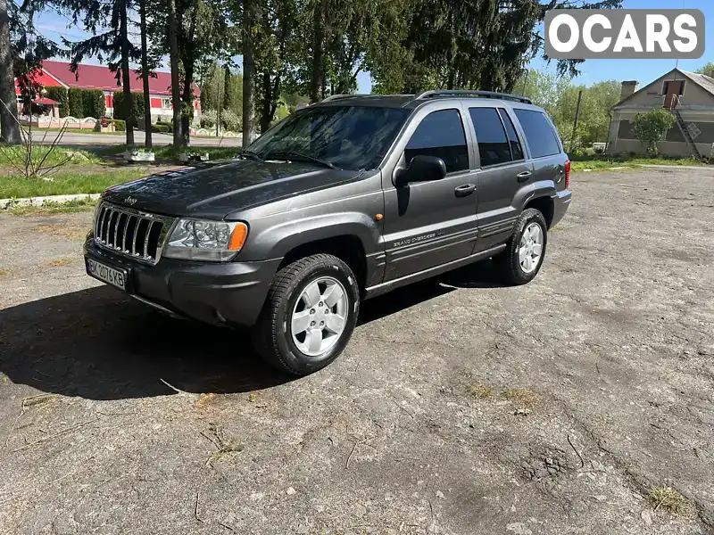 Позашляховик / Кросовер Jeep Grand Cherokee 2003 2.69 л. Автомат обл. Волинська, Луцьк - Фото 1/13