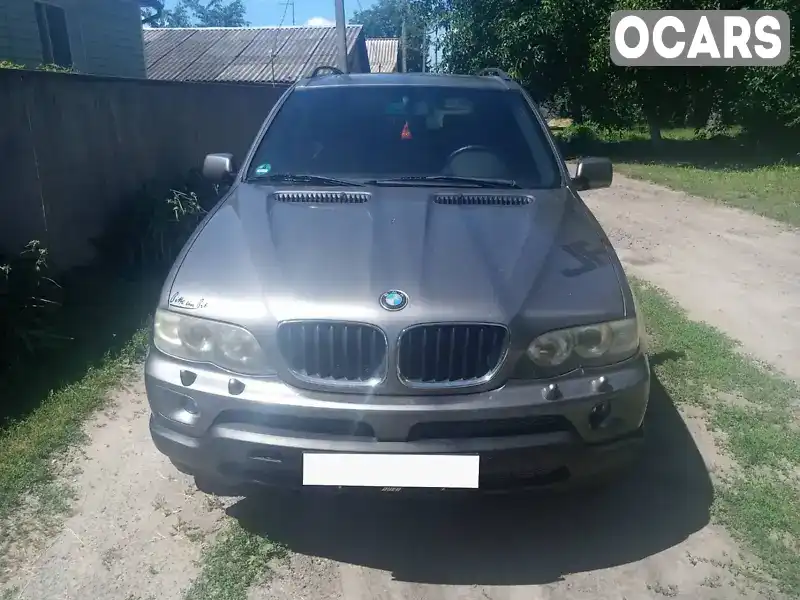 Позашляховик / Кросовер BMW X5 2004 3 л. Автомат обл. Чернігівська, Ніжин - Фото 1/9