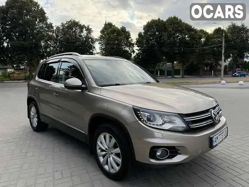 Внедорожник / Кроссовер Volkswagen Tiguan 2013 1.97 л. Автомат обл. Житомирская, Житомир - Фото 1/21