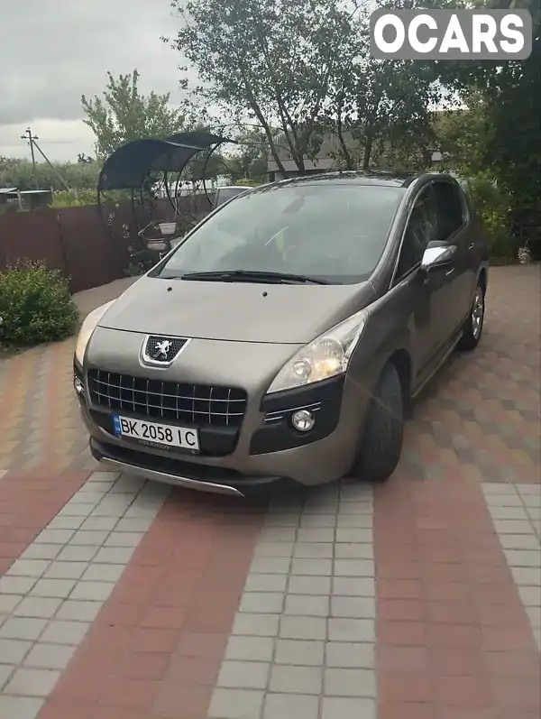 Позашляховик / Кросовер Peugeot 3008 2010 1.56 л. Варіатор обл. Рівненська, Рокитне - Фото 1/19