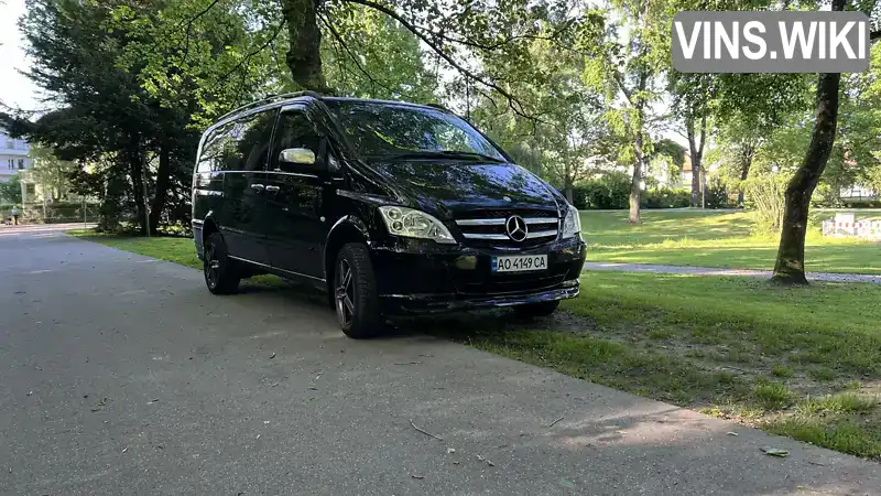 Мінівен Mercedes-Benz Vito 2012 2.14 л. Автомат обл. Закарпатська, Міжгір'я - Фото 1/21