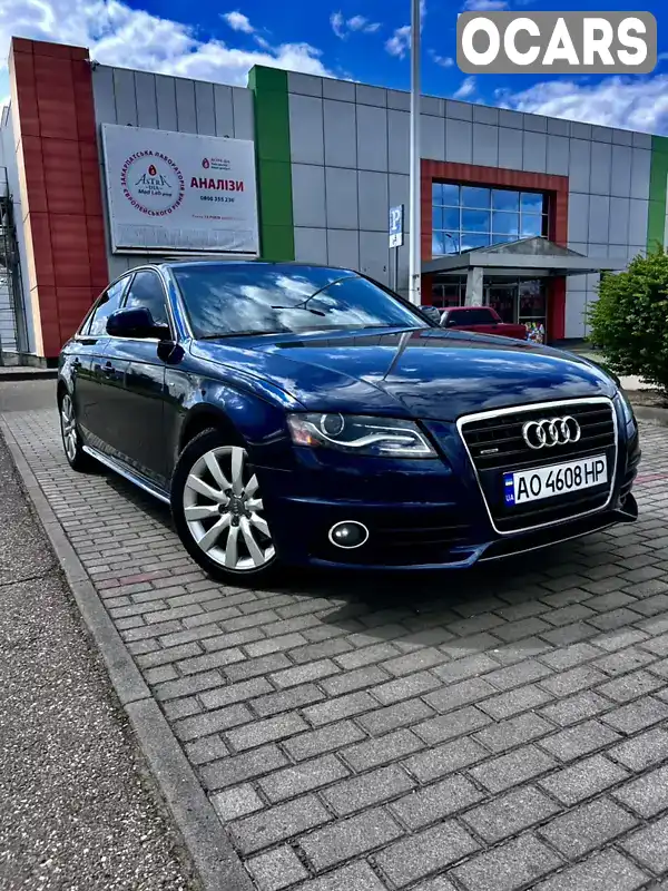 Седан Audi A4 2010 1.98 л. Ручна / Механіка обл. Закарпатська, Виноградів - Фото 1/21