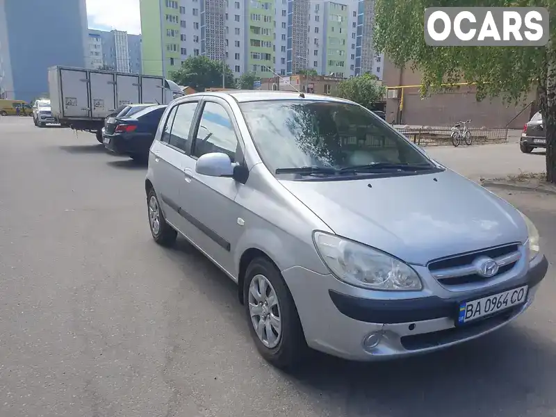 Хэтчбек Hyundai Getz 2007 1.6 л. Ручная / Механика обл. Кировоградская, Бобринец - Фото 1/10